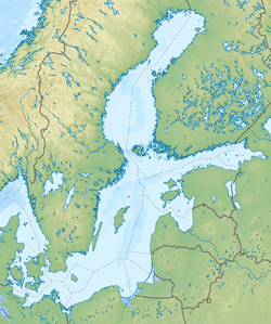 Tallinn is located in بحر البلطيق