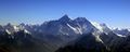 Mount Everest, 8،848 متر (29،029 ft), Himalayas, Nepal.