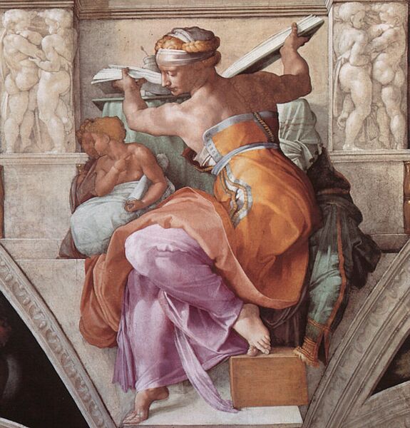 ملف:LibyanSibyl SistineChapel.jpg